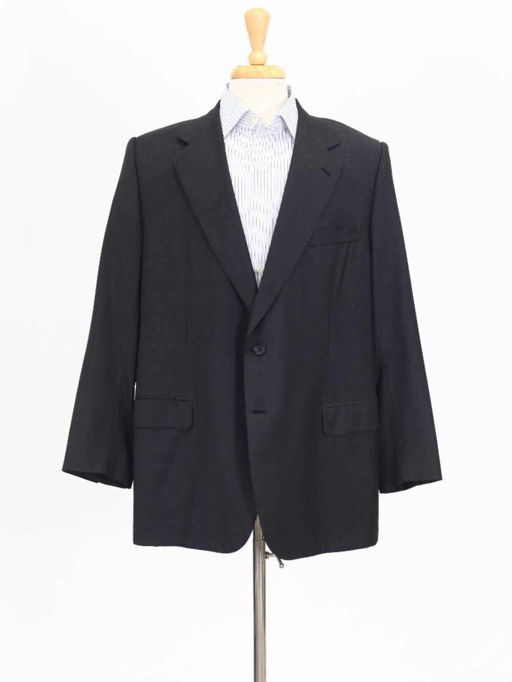 Brioni 48R Gray Blazer Sport Coat Jacket 2-Button Solid W761